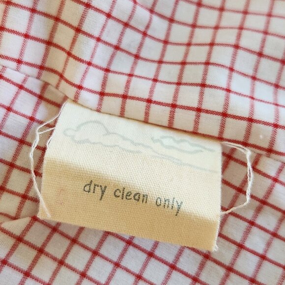 Anthropologie Elevenses Size 6 Red Embroidered Short Sleeve Shirtwaist - Picture 3 of 9